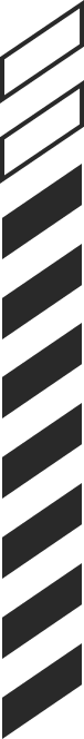 Slanted Dashes - Black