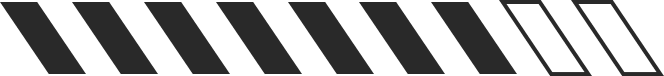 Slanted Dashes - Horz - Black